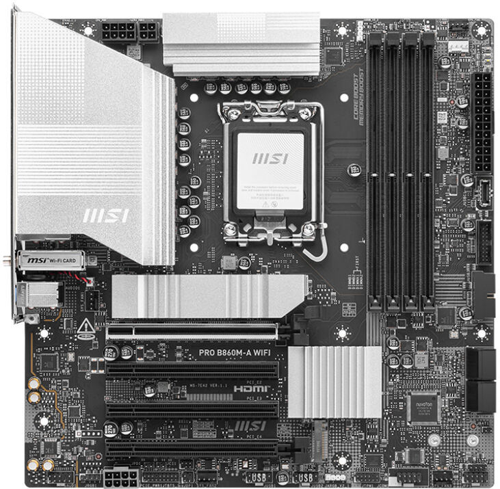Placa Base MSI PRO B860M-A WIFI image number 1