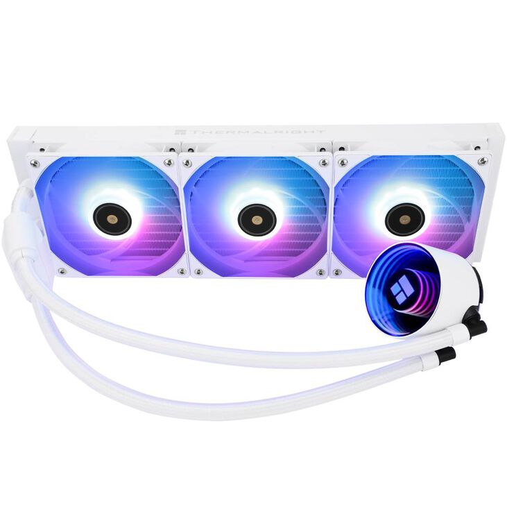 Kit Refrigeración Líquida Thermalright Frozen Notte ARGB Blanco - 360mm image number 2