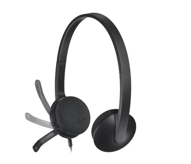 Auriculares Logitech H340 USB Negro image number 2