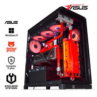 Ordenador King Mod Liquid-PC Ryzen 7 9800X3D 64GB DDR5 2TB RTX 5090 WiFi W11