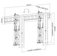 Soporte de Pared Equip para TV 37" a 70" Pop-Out Bracket image number null
