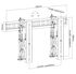 Soporte de Pared Equip para TV 37" a 70" Pop-Out Bracket image number null
