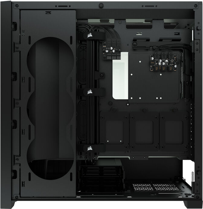 Corsair iCUE 5000X RGB Midi Tower Negro image number 4