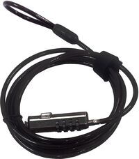 Candado de Seguridad Ewent EW1238 NanoSaver 1.8m con Combinación