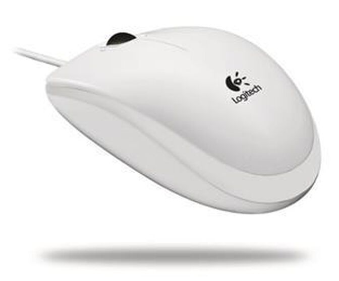 Rat&oacute;n &Oacute;ptico Logitech B100 Blanco image number 0