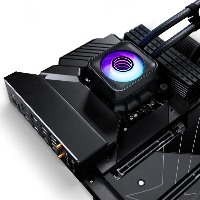 Water Cooler CPU Phanteks Glacier One 360D30 DRGB X2 Negro - 360mm image number 4