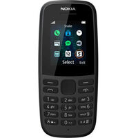 Telem&oacute;vel Nokia 105 (2019) 2G 1.8" Dual SIM Preto