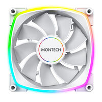 Ventilador Montech RX140 PWM ARGB PWM 140mm Blanco (Reversed Fan Blades)