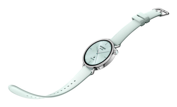Smartwatch Xiaomi Watch S4 41 mm con Correa de Goma Fluorada Verde Menta image number 3