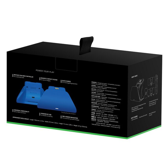 Base de Carga Razer Universal Quick Charging Stand para Xbox Shock Blue image number 5