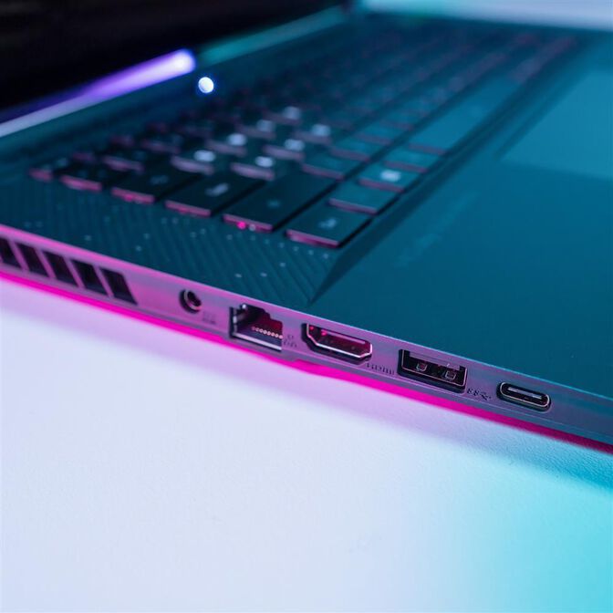 GIGABYTE AORUS 16X ASG-53PTC64SH Intel&reg; Core&trade; i7 i7-14650HX Port&aacute;til 40,6 cm (16") WQXGA 32 GB DDR5-SDRAM 1 TB SSD NVIDIA GeForce RTX 4070 Wi-Fi 7 (802.11be) Windows 11 Home Gris image number 12