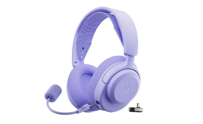 Auriculares SteelSeries Arctis Nova 3P Wireless/Bluetooth Lavanda image number 0