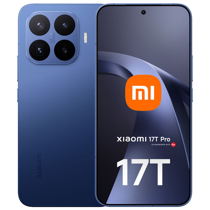 Smartphone Xiaomi 17T Pro 5G 6.83" (12 / 512GB) 144Hz Azul image number 0