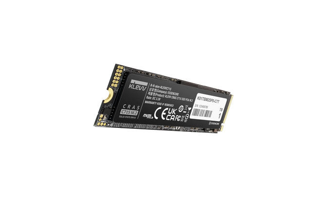 SSD KLEVV CRAS C715 Gen3 1TB M.2 NVMe 2280 (3200/2000MB/s) image number 7