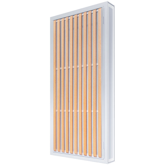 Panel Frontal Lian Li x Dan Cases B4 Vertical AeroDeck Blanca image number 0