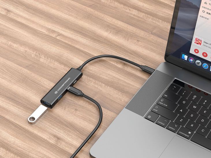 HUB USB Conceptronic 4-in-1 USB-C 3.2 > 2x USB-C 3.0 + 2x USB-A image number 5