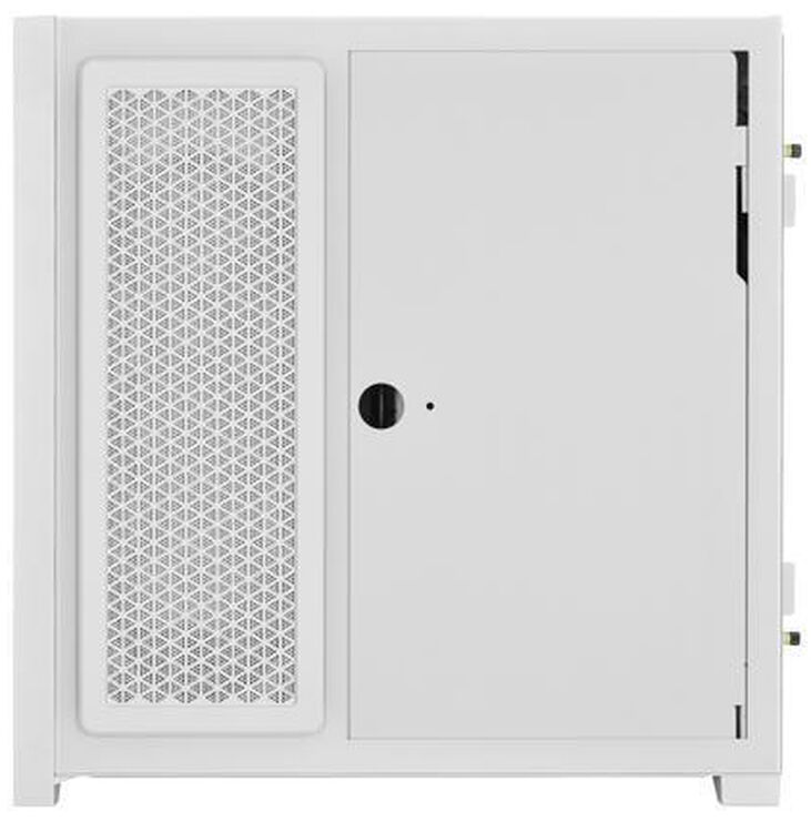 Torre ATX Corsair iCUE 5000X Airflow RGB Smart Blanco Cristal Templado image number 4