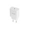 Cargador Tooq USB-C PD3.0 20W Blanco