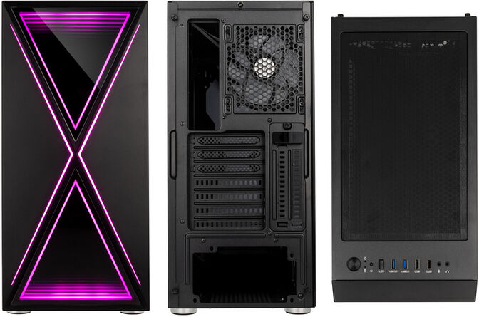 Caja ATX Kolink VOID X ARGB Vidrio Templado Negro image number 3