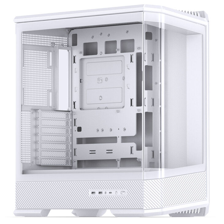 Caja ATX Jonsbo D400 Vidrio Templado Blanco image number 0