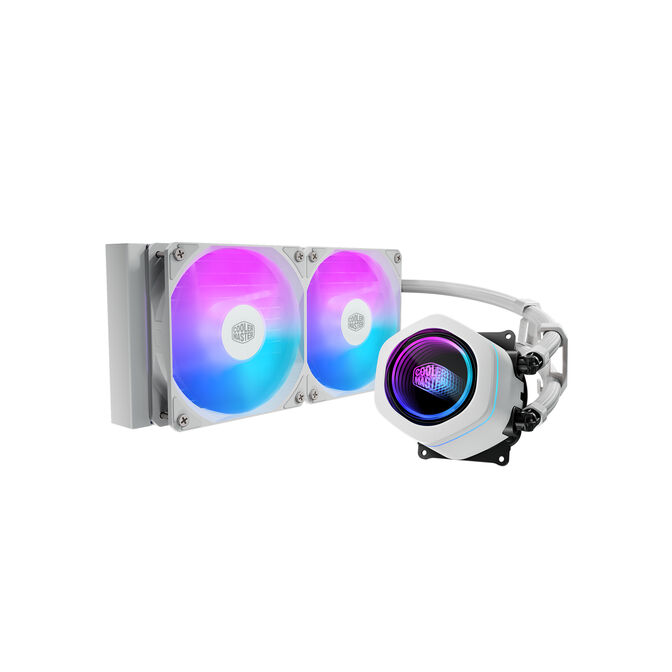 Refrigeraci&oacute;n L&iacute;quida CPU Cooler Master MasterLiquid Core Nex ARGB 240mm Blanco image number 0