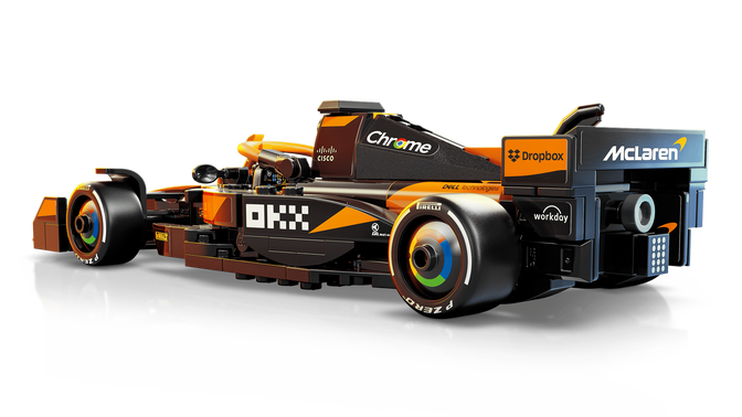 LEGO Speed Champions: Coche de Carreras McLaren F1 Team MCL38, 269 Piezas (77251) image number 3