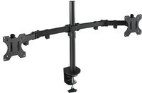 Soporte de Mesa Tooq Doble Tilt e GiRatónrio e Altura Ajustable 13" - 32" 8Kg Negro