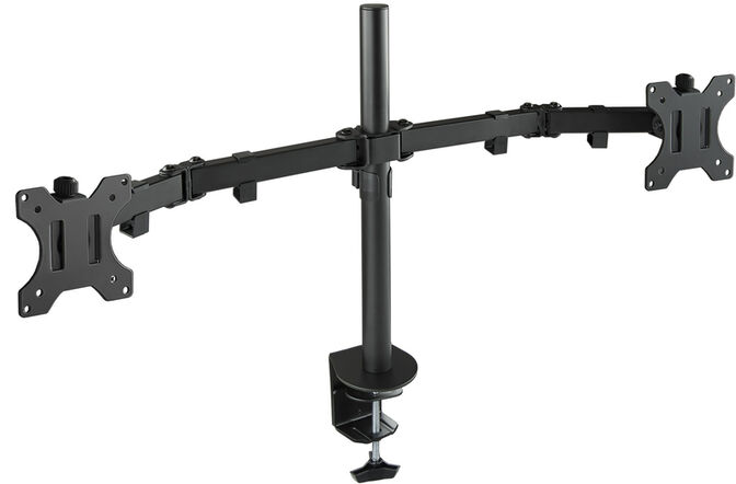Soporte de Mesa Tooq Doble Tilt e GiRat&oacute;nrio e Altura Ajustable 13" - 32" 8Kg Negro image number 0