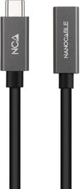 Cable USB 3.2 Gen2x2 Nanocable 4K/60Hz USB-C M/H 2 M image number null