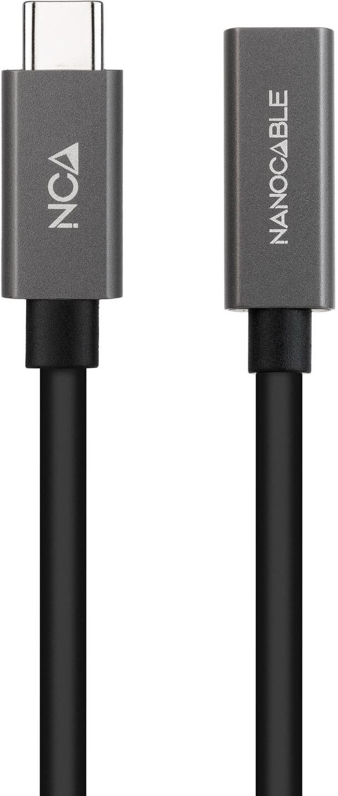 Cable USB 3.2 Gen2x2 Nanocable 4K/60Hz USB-C M/H 2 M image number 1