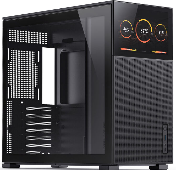 Caja ATX Jonsbo D41 MESH con Visor Vidrio Templado Negro image number 0