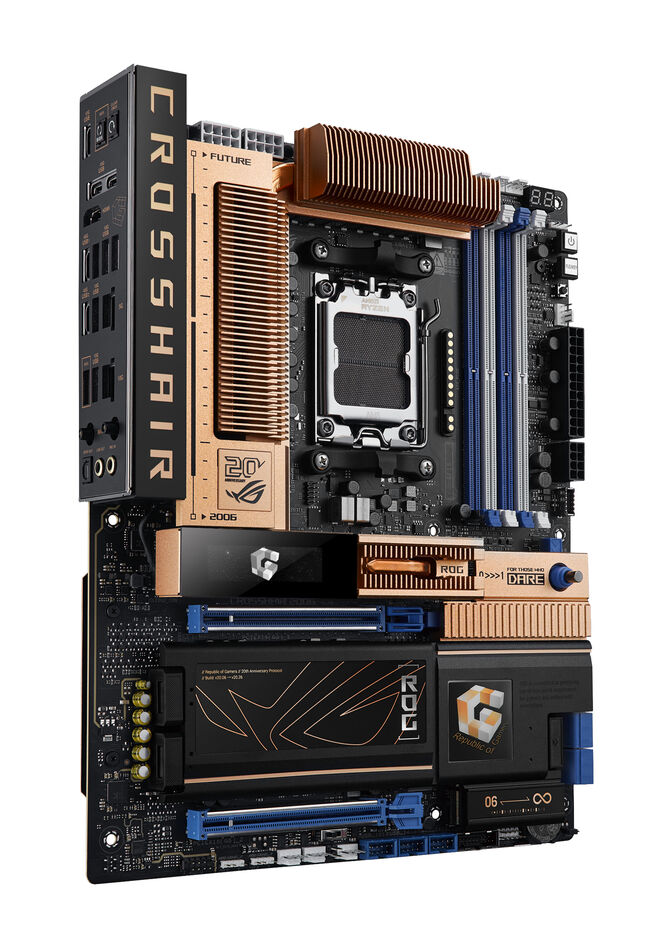 Motherboard Asus ROG Crosshair 2006 X870E Anniversary Edition SktAM5 image number 2