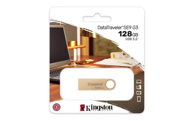 Pen Kingston DataTraveler SE9 G3 128GB USB3.2 Gen 1 image number 4