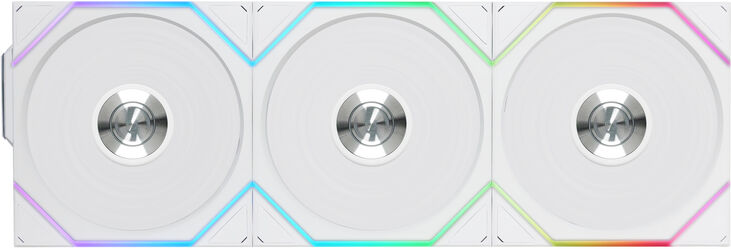 Ventilador Lian Li UNI FAN TL120 Wireless RGB PWM Blanco 120mm (Pack 3) image number 0