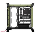 Torre E-ATX Corsair WARTHOG Perfomance Mil Green Cristal Templado image number null