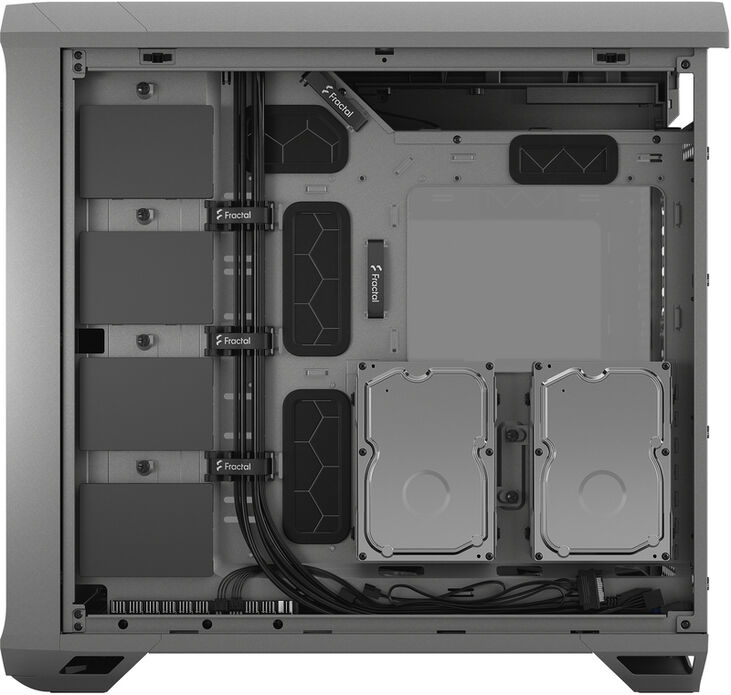Torre E-ATX Fractal Design Torrent Gray Cristal Templado Light Tint image number 15