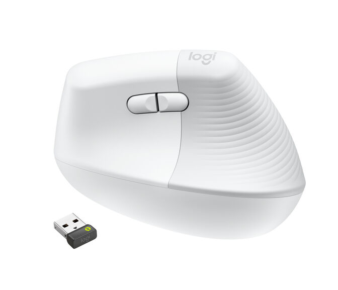 Rat&oacute;n Logitech Lift Vertical for Business 4000DPI Wireless/Bluetooth Blanco image number 2