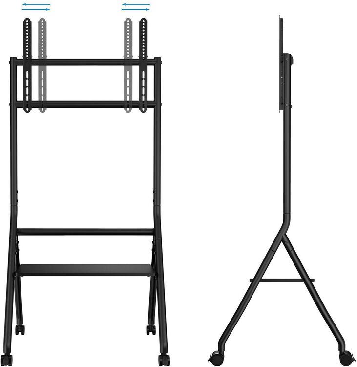 Soporte Móvil Tooq iDREAMS 37" a 86" Máx. 80Kg Negro image number 1