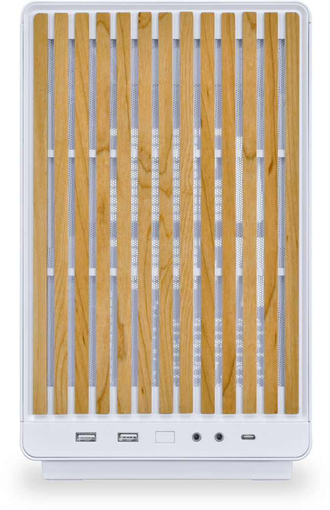 Caja Micro-ATX Lian Li x Dan Cases A3 Blanca Madera image number 6