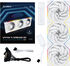 Ventilador Lian Li UNI FAN TL120 Wireless RGB PWM Blanco 120mm (Pack 3) image number null