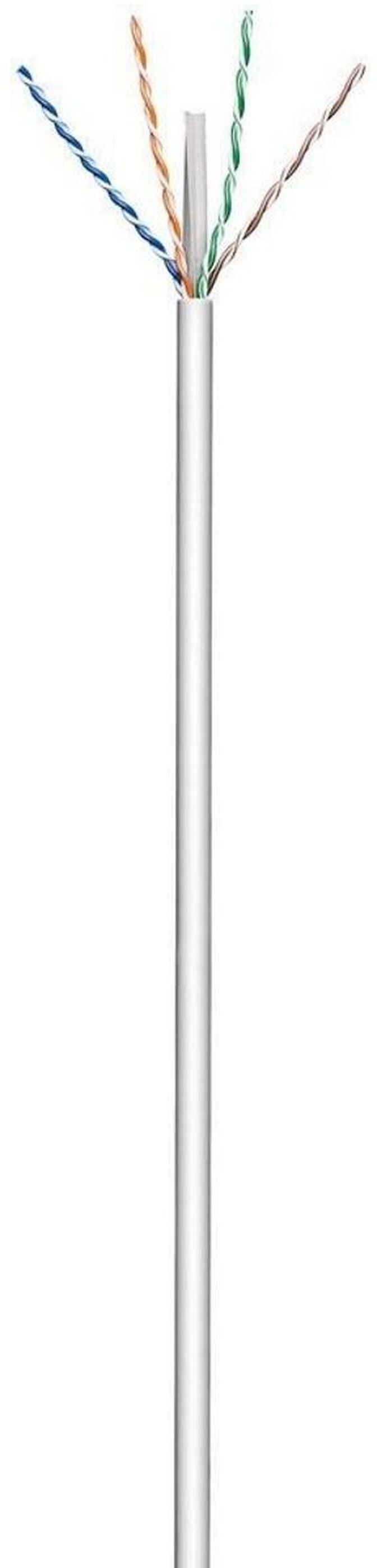 Bobina de Red Ewent Cat6 U/UTP PVC 100m Gris image number 0