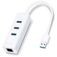 Adaptador USB TP-Link UE330 USB 3.0 para Ethernet Gigabit + 3 Portas USB 3.0 image number null