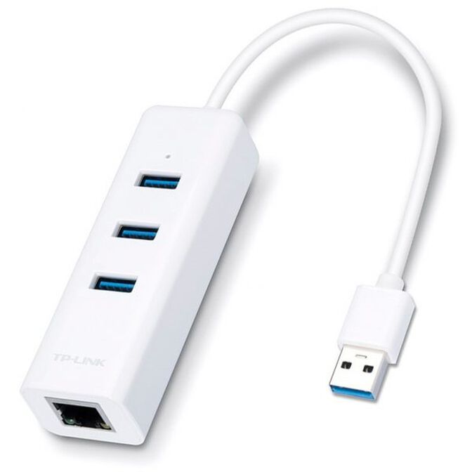 Adaptador USB TP-Link UE330 USB 3.0 para Ethernet Gigabit + 3 Portas USB 3.0 image number 0