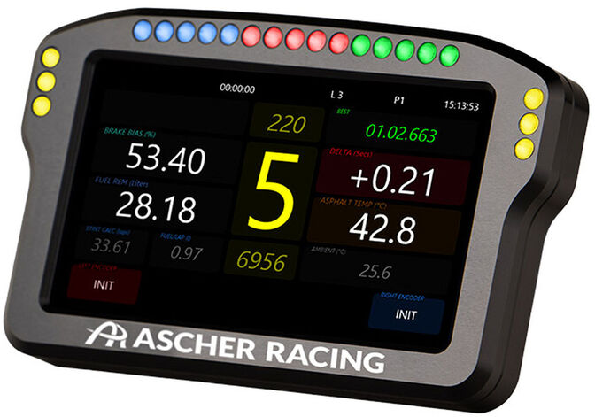 Dashboard 5" Ascher Racing image number 1