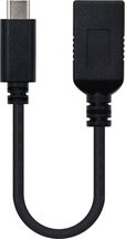 Cable USB 3.1 OTG Nanocable USB-C/M para USB-A/F 15CM Negro image number null