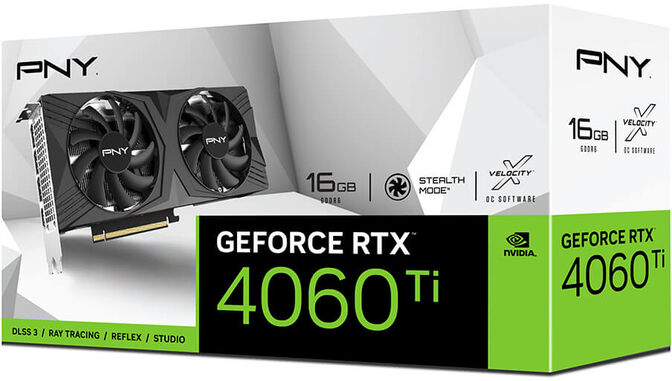 Tarjeta Gr&aacute;fica PNY GeForce&reg; RTX 4060 Ti XLR8 VERTO Dual Fan 16GB GDDR6 DLSS3 image number 10