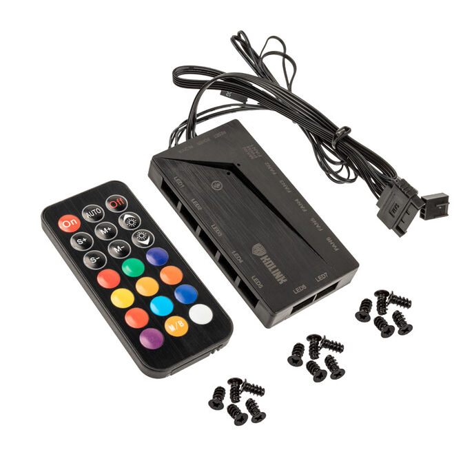 Ventilador Umbra X ARGB High Performance PWM - 120mm (Pack 3) image number 4