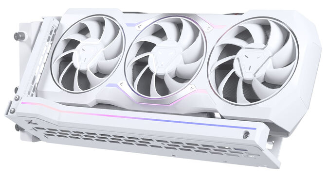 Vertical GPU Bracket Phanteks PCIe Gen4 , DRGB, PCIe 4.0 x 16 Riser Cable, 22cm Blanco image number 5