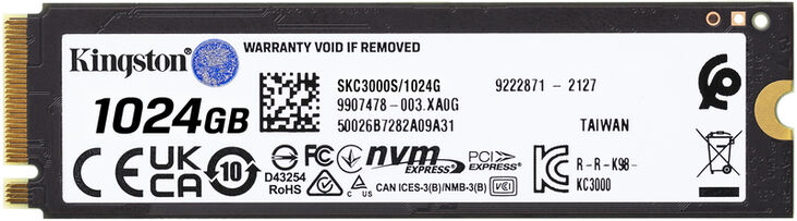 SSD Kingston KC3000 1TB Gen4 M.2 NVMe 2280 (7000/6000MB/s) image number 2