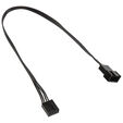 Cable de Ventilador Kolink 4-Pines PWM 30cm - Negro image number null